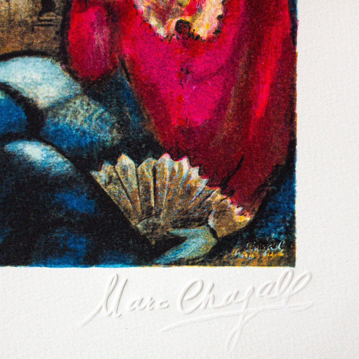 Marc Chagall- Lithograph "Autour D'elle"