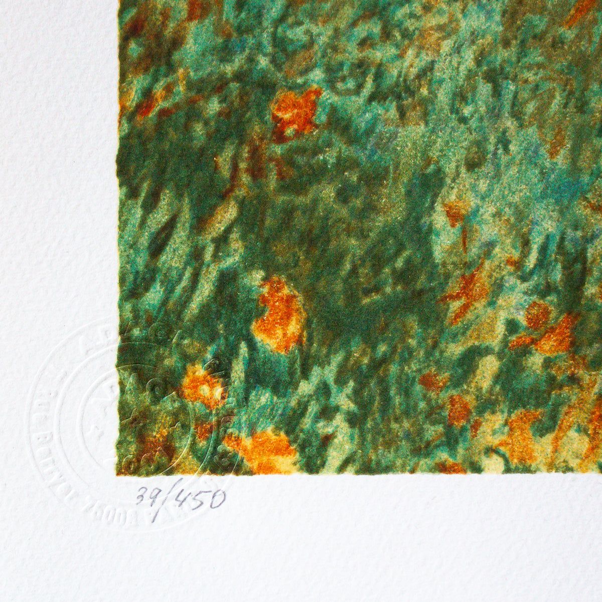 Claude Monet- Lithograph "Chemin Dans Les Bles A Pourville"