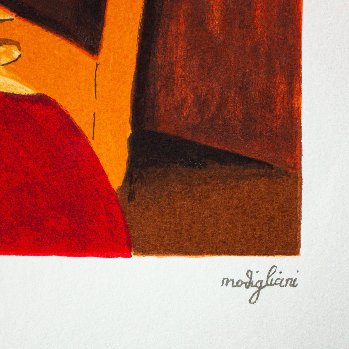 Amedeo Modigliani- Serigraph "Jeanne Hebuterne"