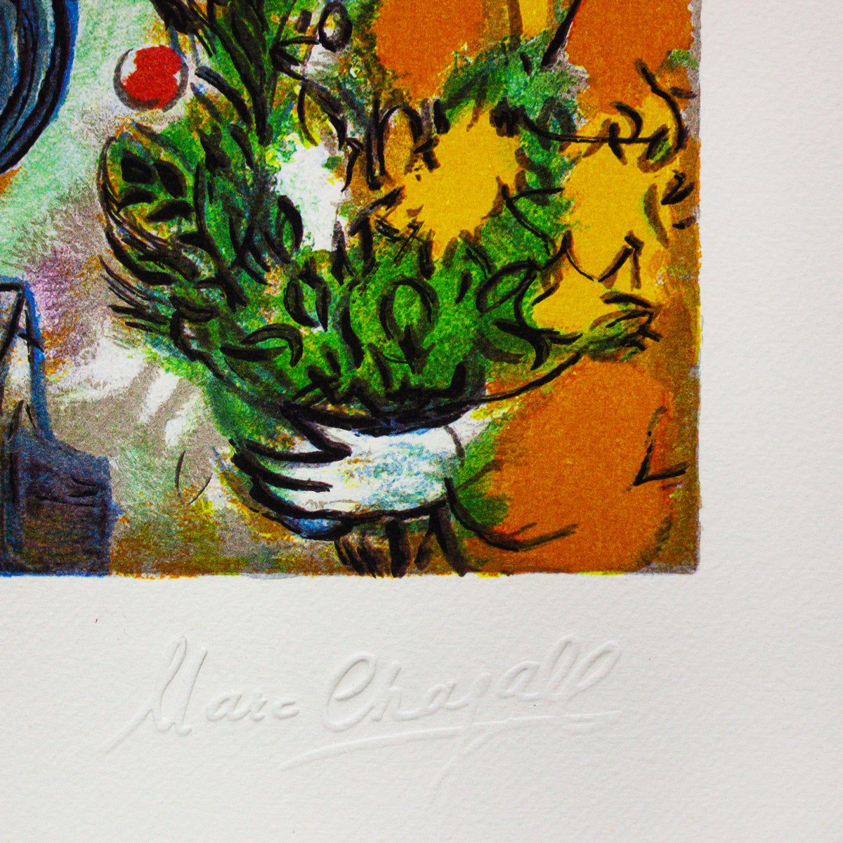 Marc Chagall- Serigraph "L'offrande"