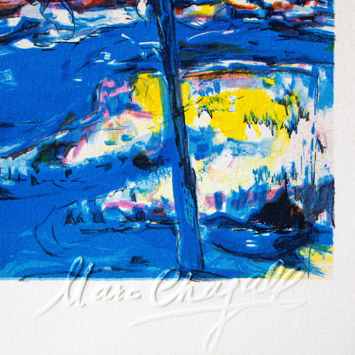 Marc Chagall- Lithograph "La Sirene Au Pin"