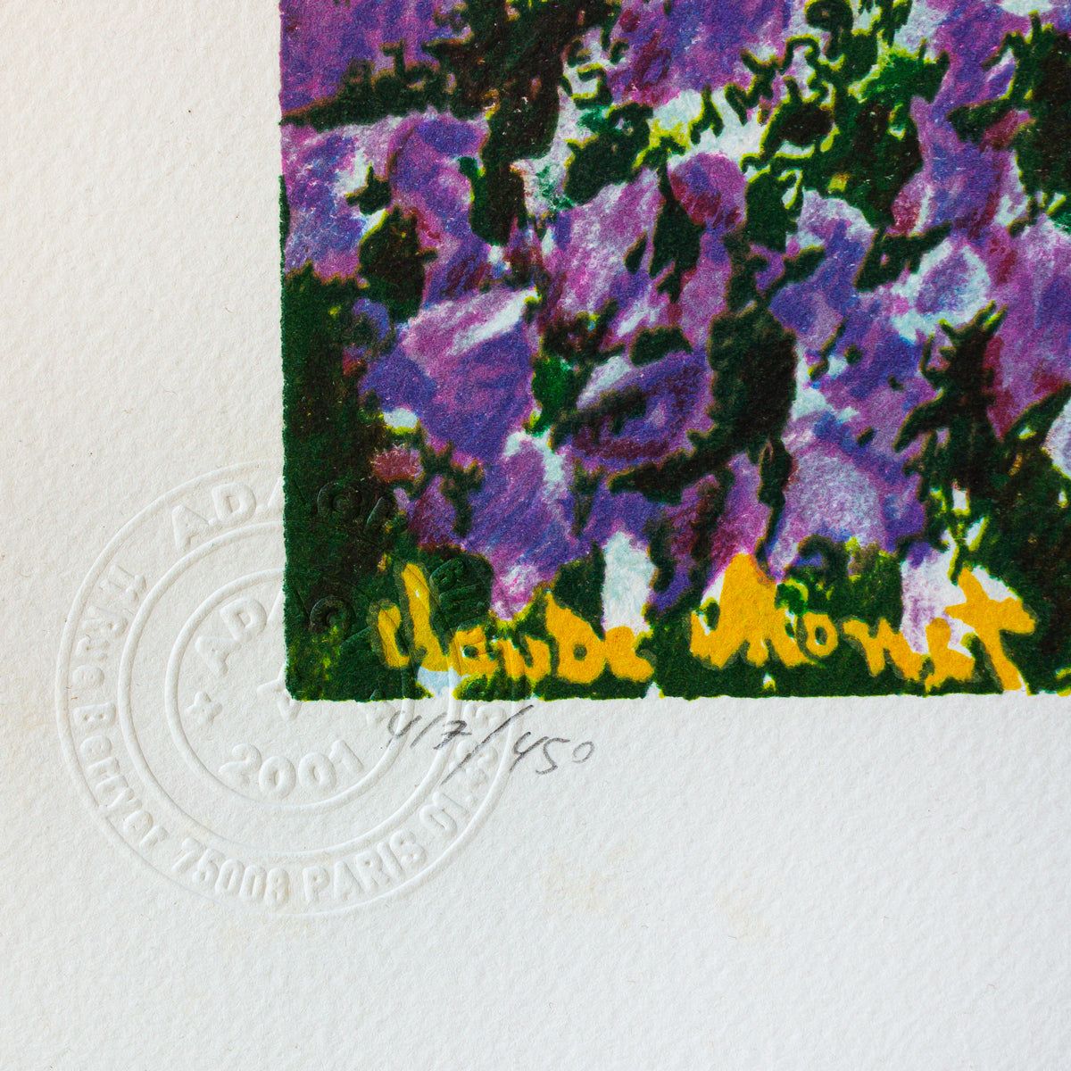 Claude Monet- Lithograph "Le Jardin De Monet"