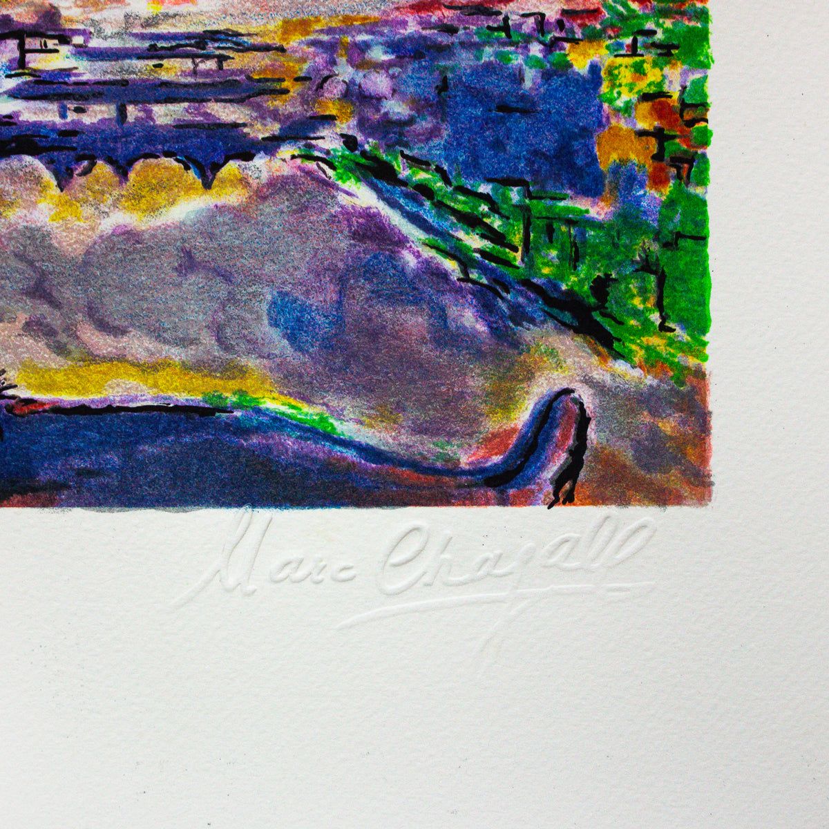 Marc Chagall- Lithograph "Le Songe"