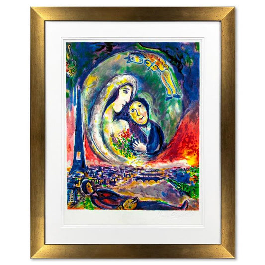 Marc Chagall (1887-1985), "Le Songe" Framed Limited Edition Lithograph with Letter of Authenticity.