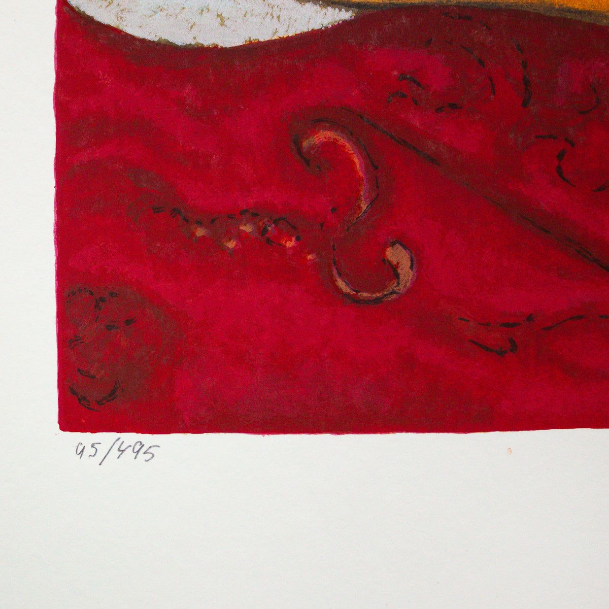 Amedeo Modigliani- Serigraph "Nudo Sdraiato Con Le Mani Dietro La Testa"