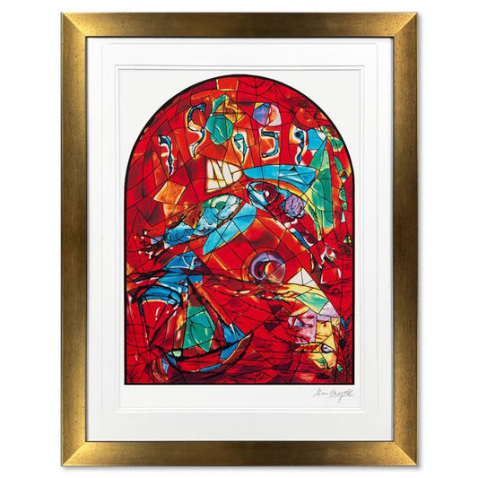 Marc Chagall (1887-1985), "Zebulun" Framed Limited Edition Serigraph with Letter of Authenticity.