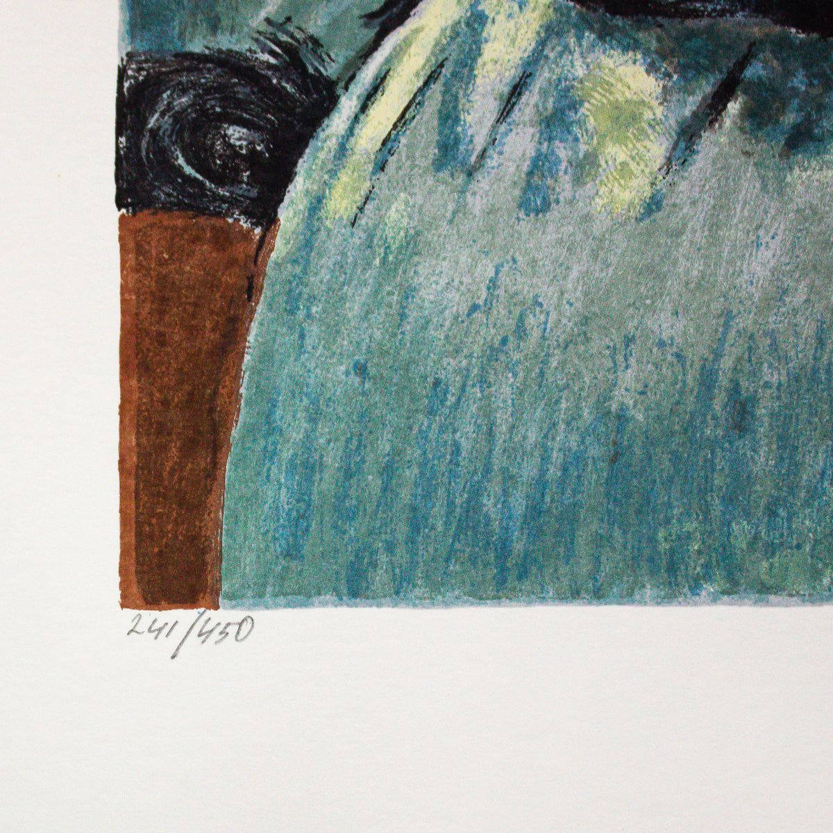 Amedeo Modigliani- Serigraph "Zingara Con Bambino"