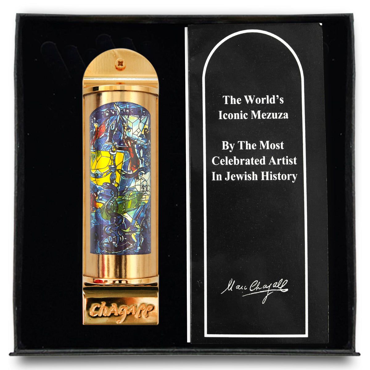 Marc Chagall- Mezuzah Set "12 Tribes of Israel"