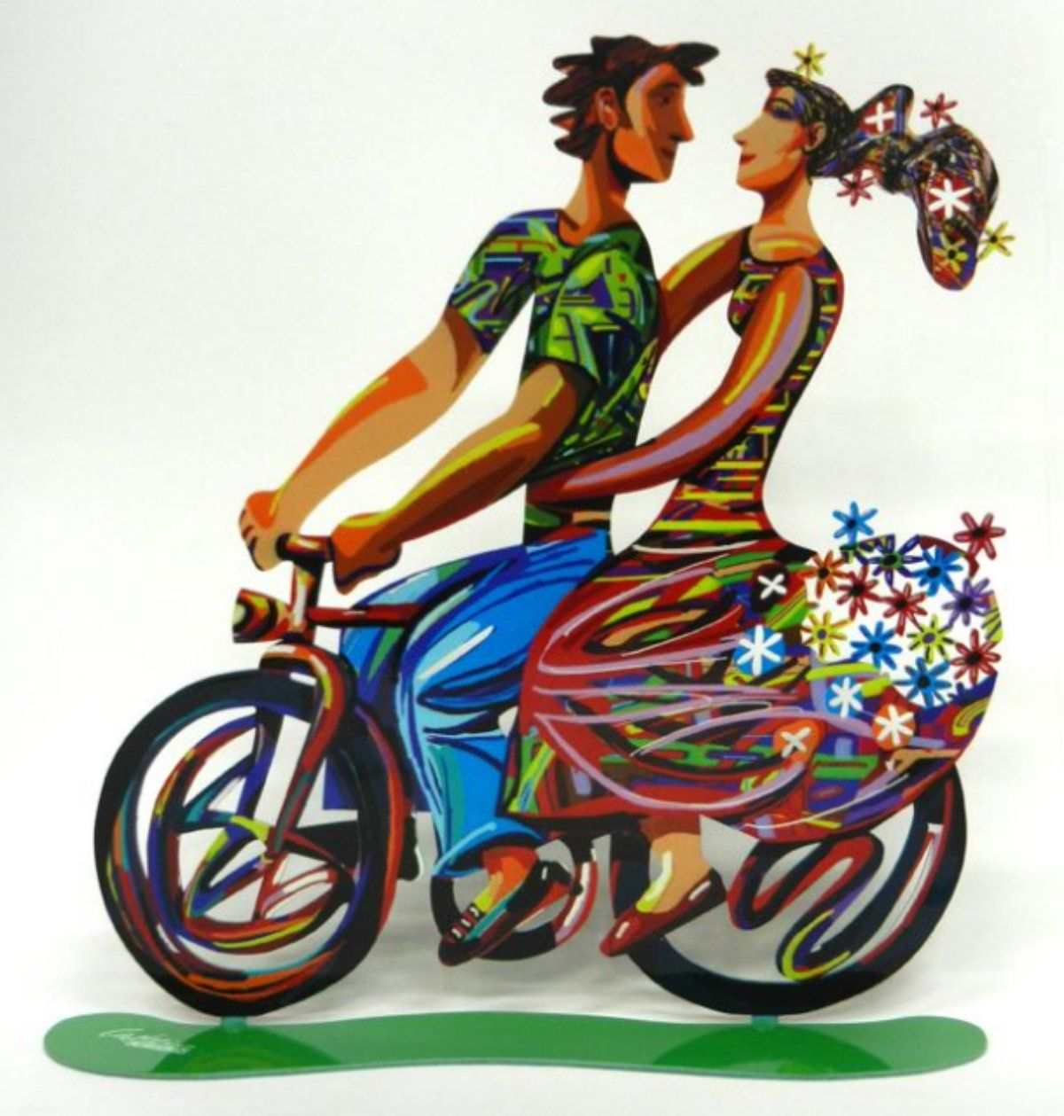David Gerstein- Free Standing Sculpture "Spring Ride"