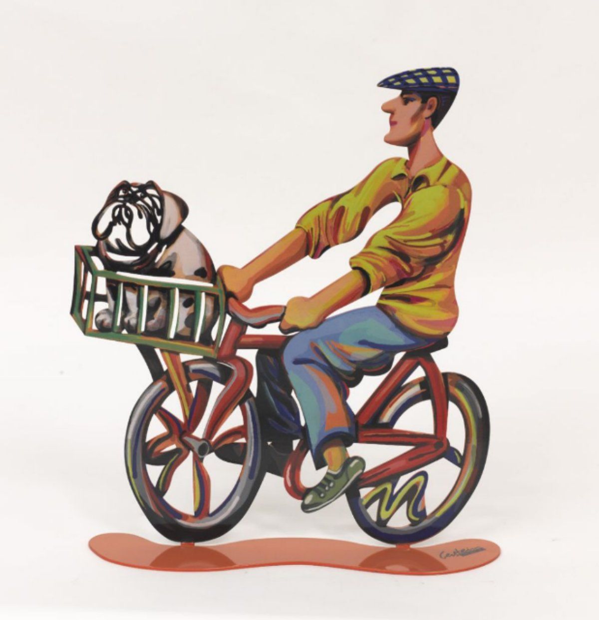 David Gerstein- Free Standing Sculpture "Country Rider"