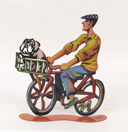 David Gerstein- Free Standing Sculpture "Country Rider"