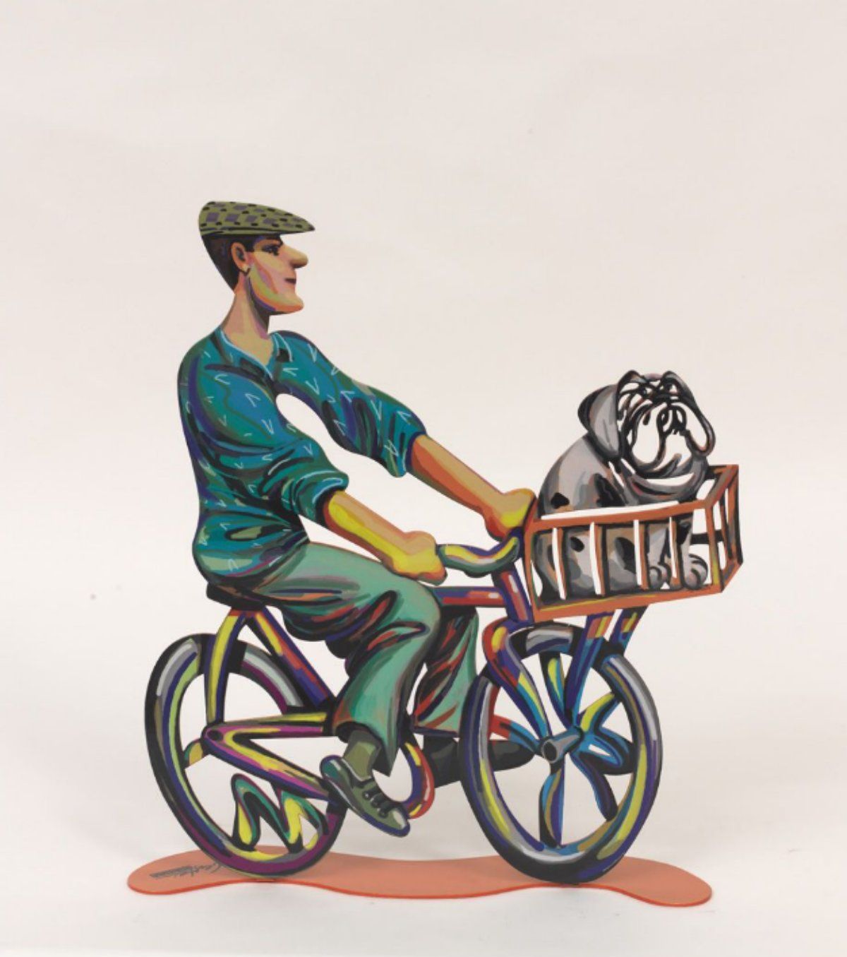 David Gerstein- Free Standing Sculpture "Country Rider"