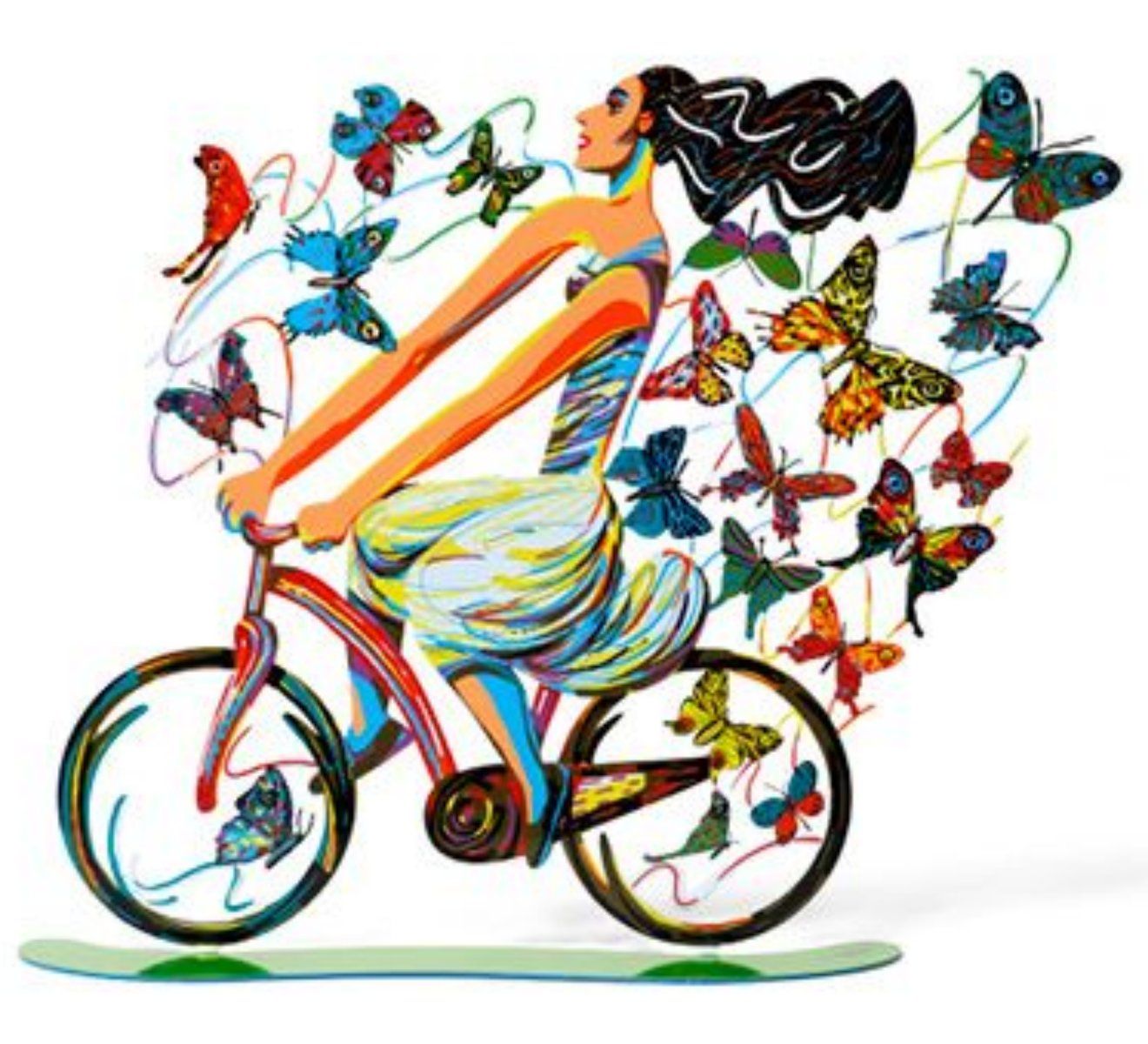 David Gerstein- Free Standing Sculpture "Rider In Euphoria"