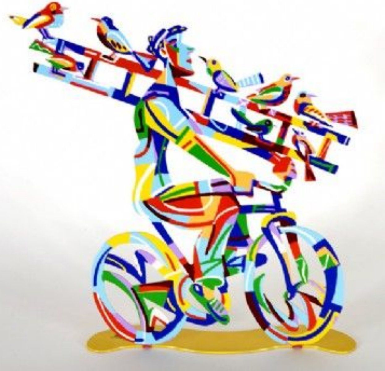 David Gerstein- Free Standing Sculpture "Ladder Man"