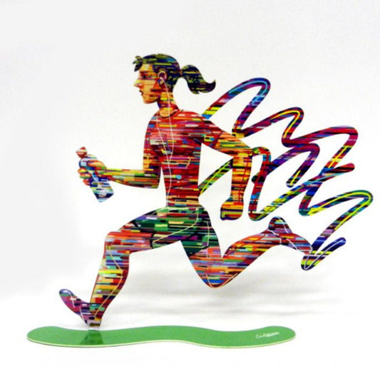 David Gerstein- Free Standing Sculpture "Jogger - Female"