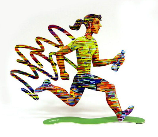 David Gerstein- Free Standing Sculpture "Jogger - Female"