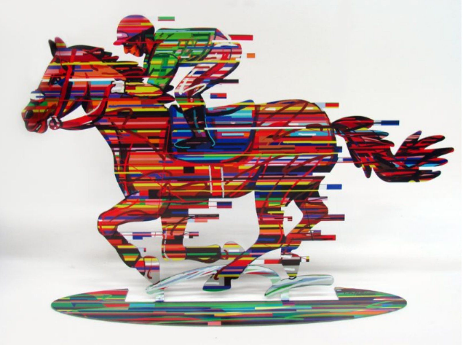 David Gerstein- Free Standing Sculpture "Jockey"