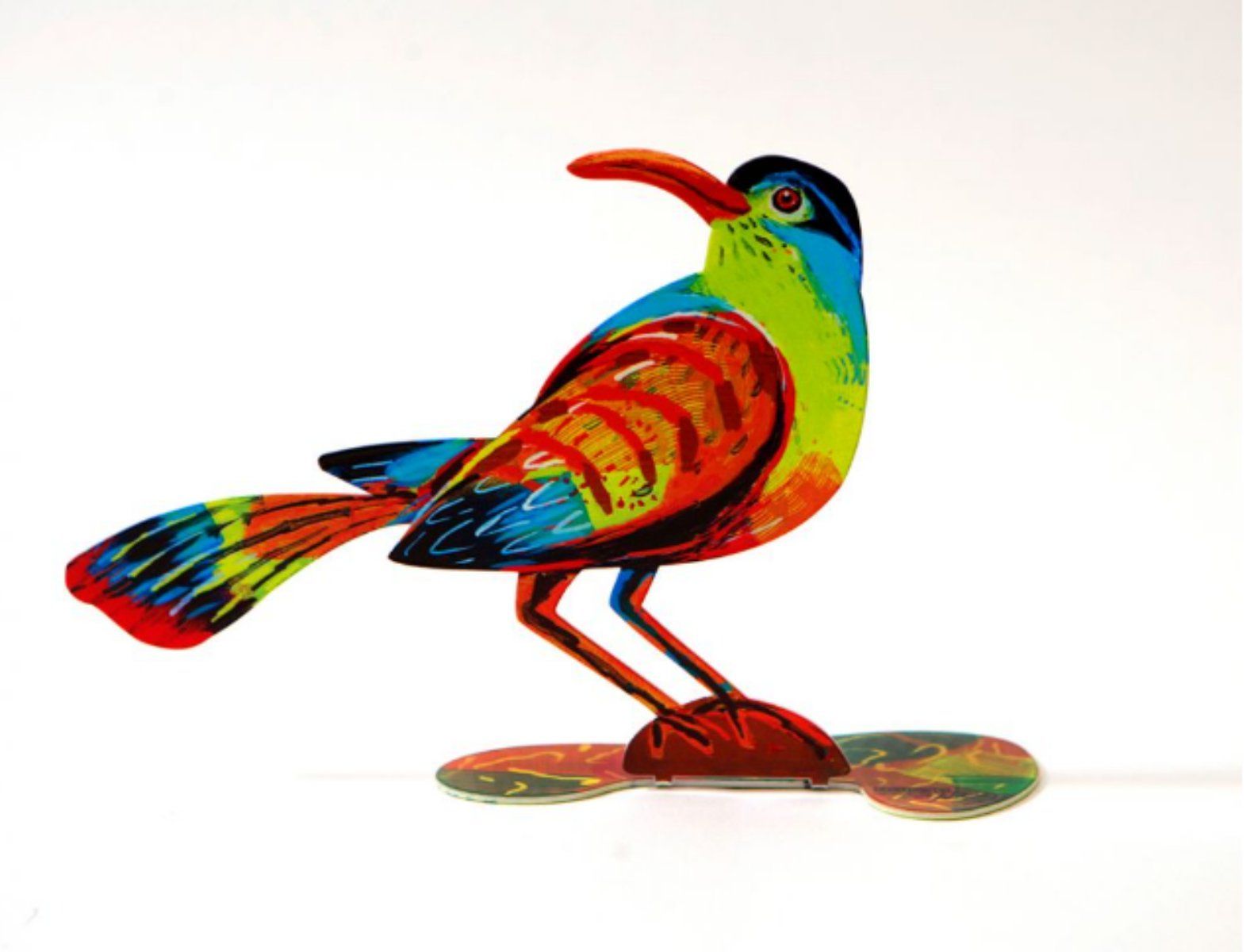 David Gerstein- Free Standing Sculpture "Friendly Bird"
