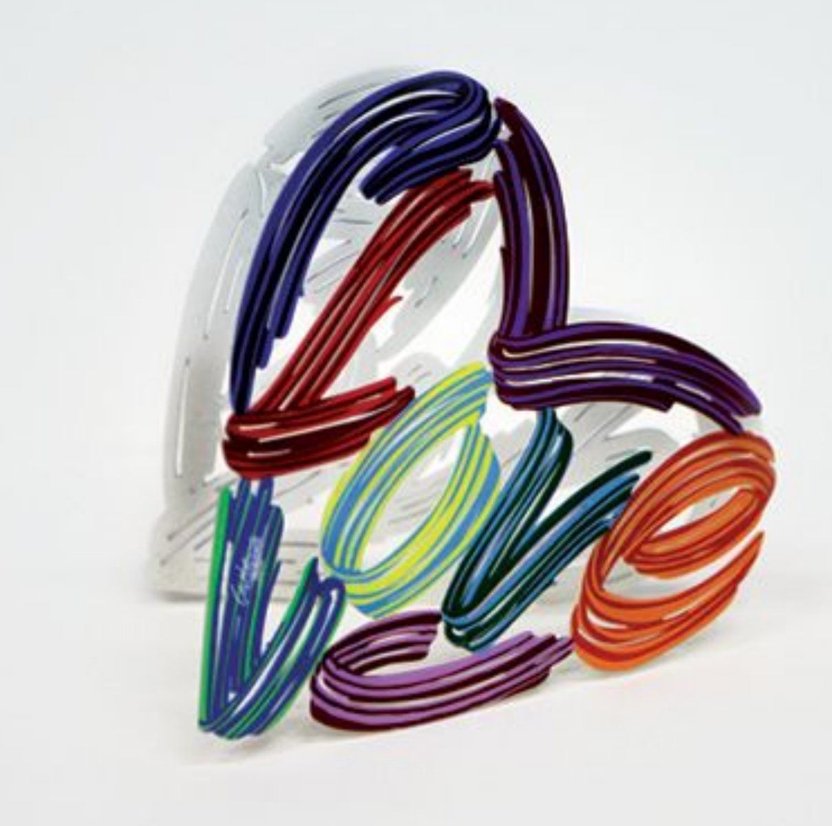 David Gerstein- Free Standing Sculpture "Strokes of Love"