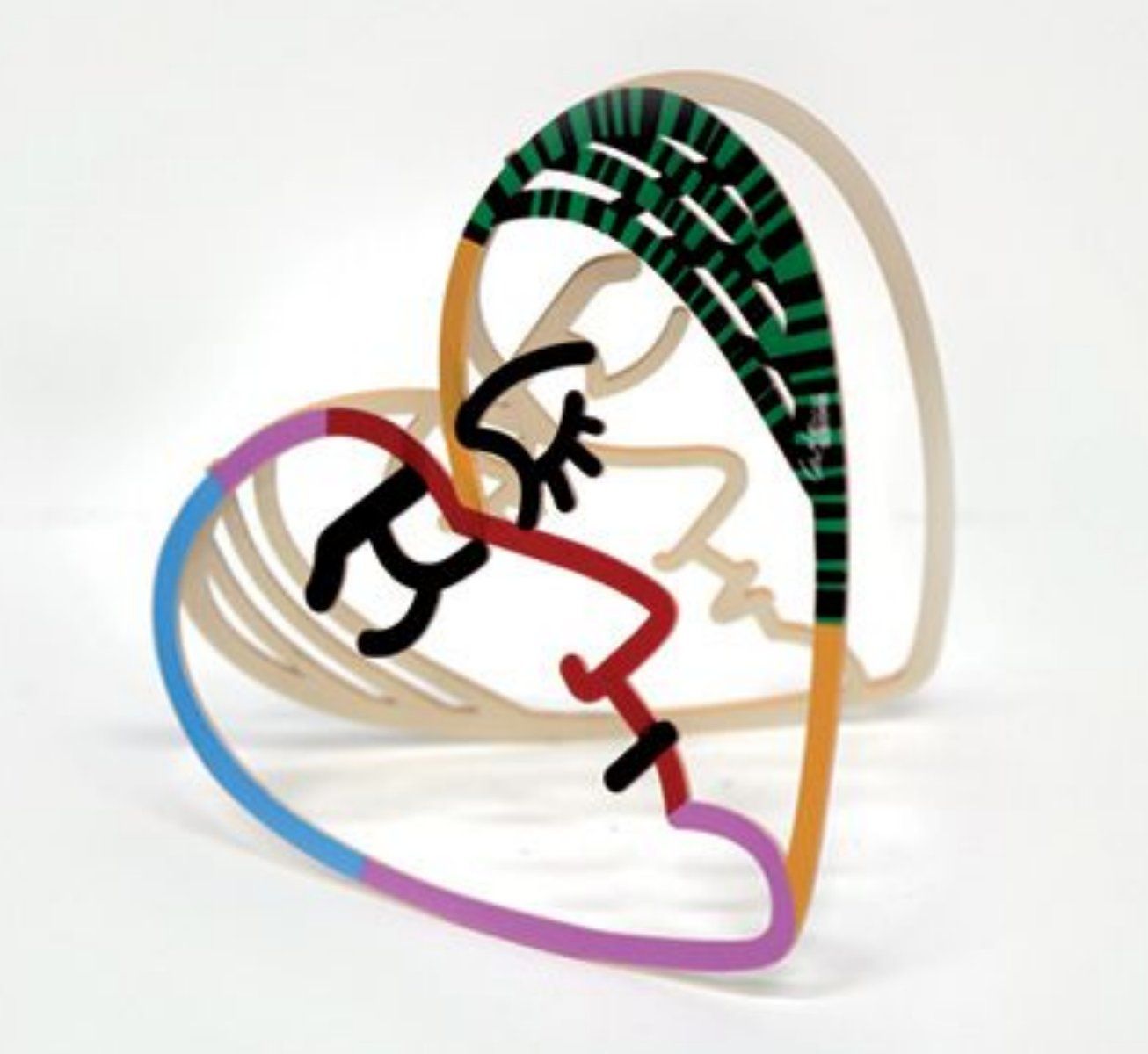 David Gerstein- Free Standing Sculpture "Face to Face"