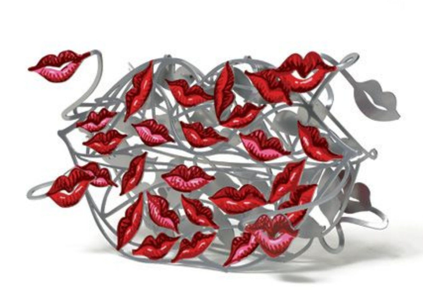 David Gerstein- Free Standing Sculpture "100 Kisses"