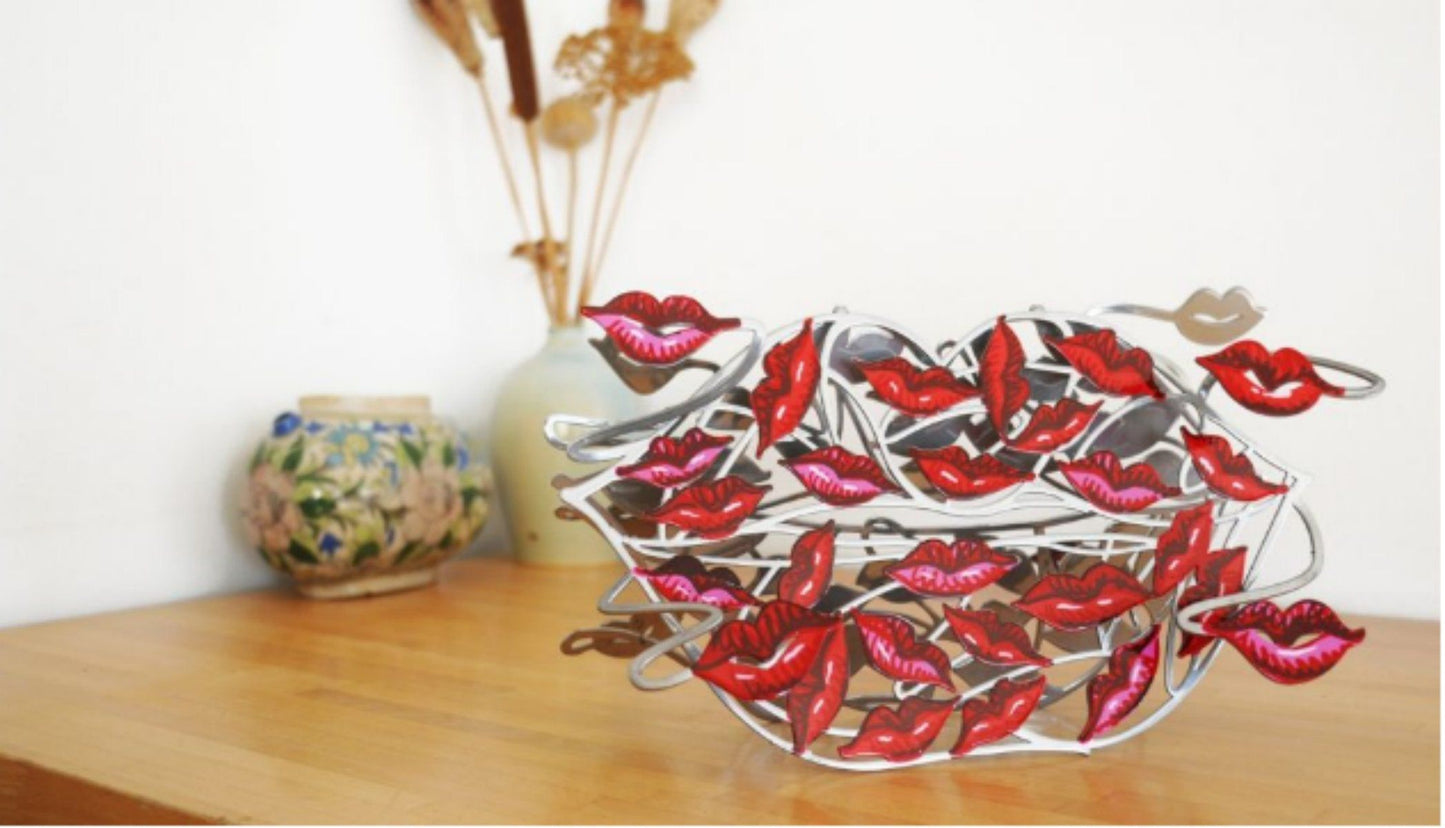 David Gerstein- Free Standing Sculpture "100 Kisses"
