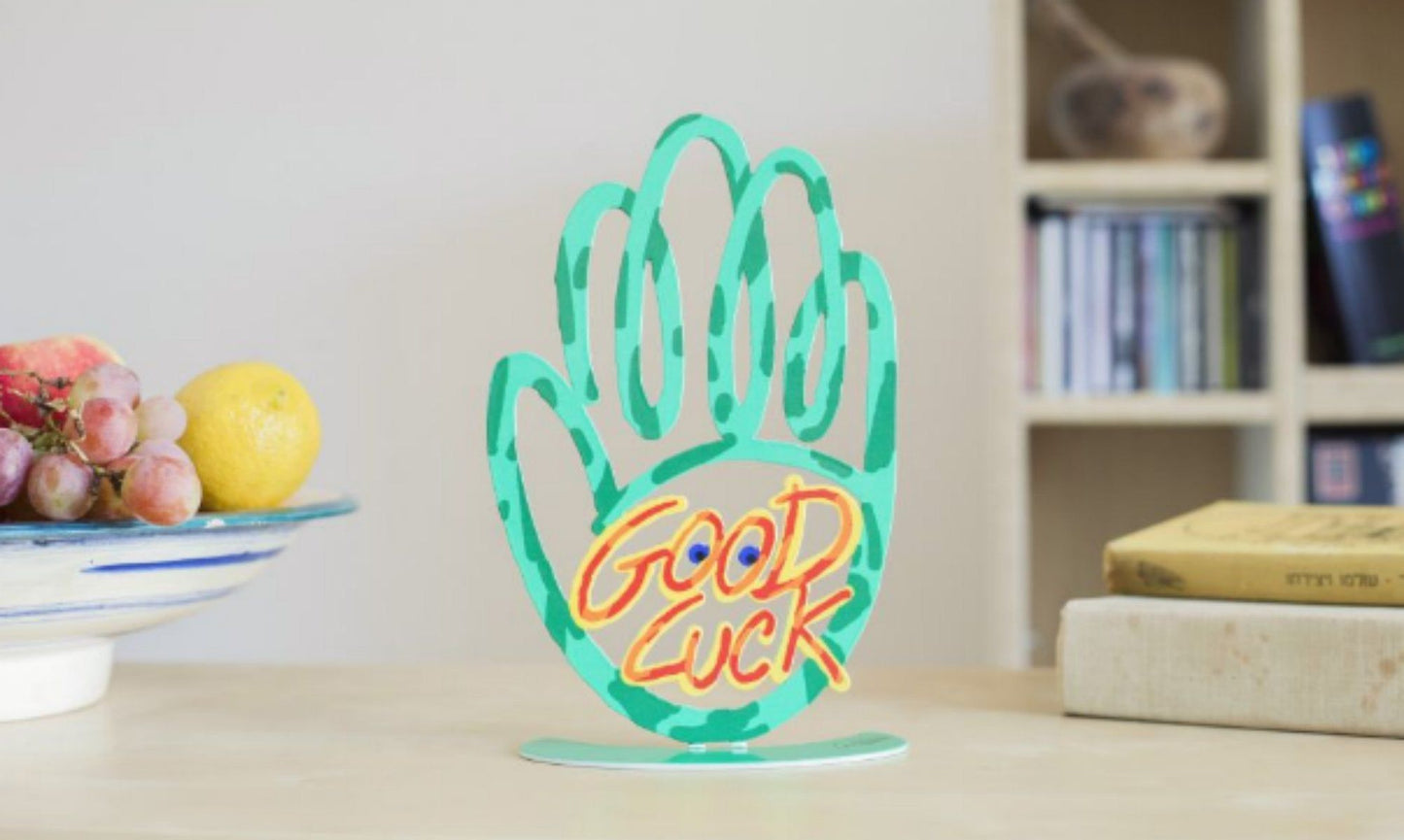 David Gerstein- Free Standing Sculpture "Hamsa Good Luck"