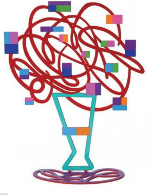 David Gerstein- Free Standing Sculpture "Red Bouquet"
