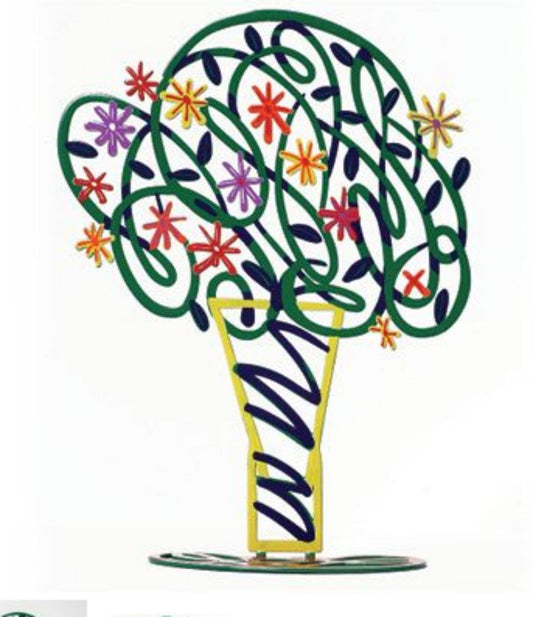 David Gerstein- Free Standing Sculpture "Green Bouquet"