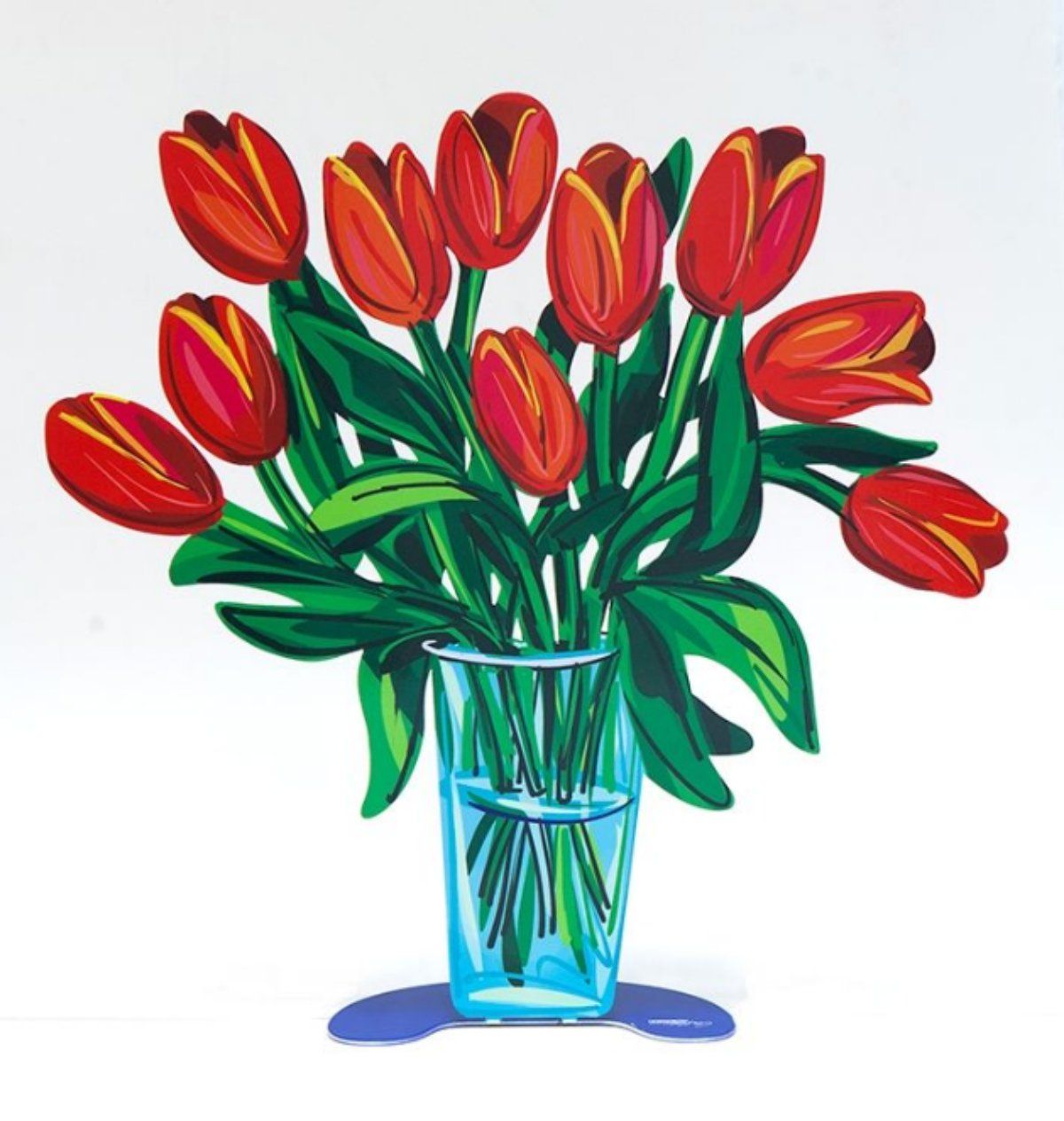 David Gerstein- Free Standing Sculpture "Tulips vase"