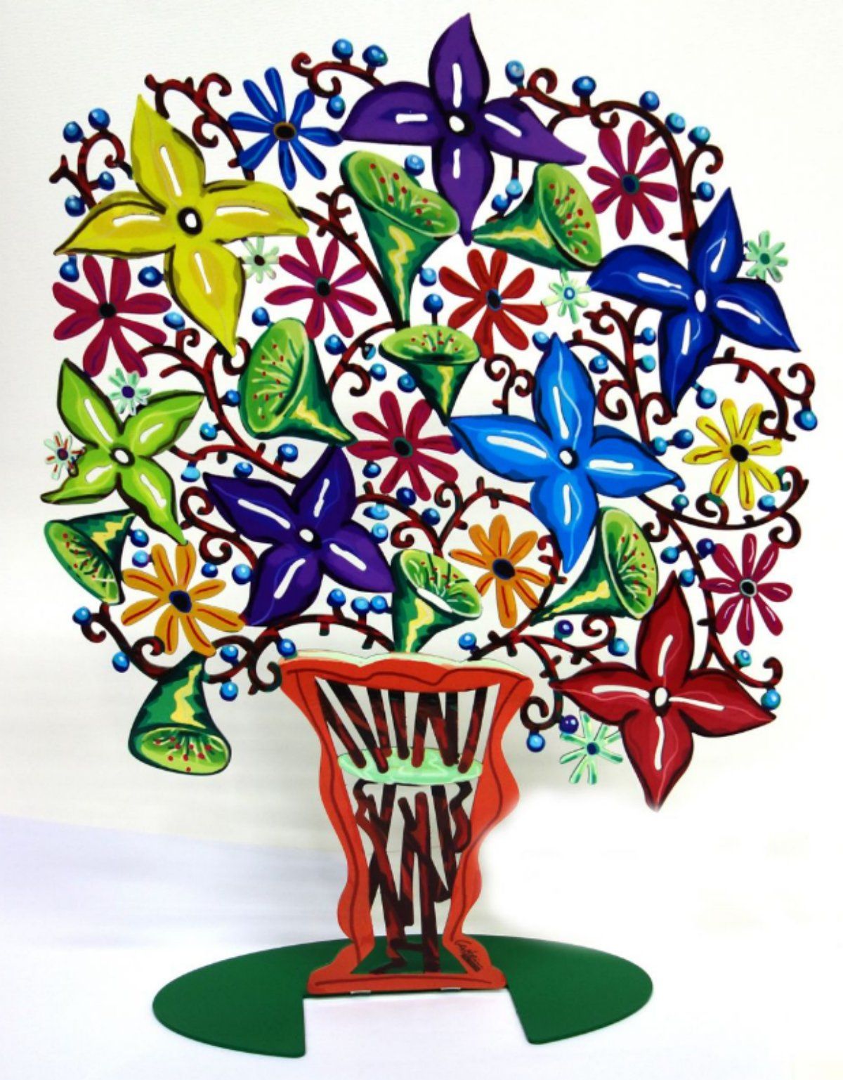 David Gerstein- Free Standing Sculpture "Bell Flowers"