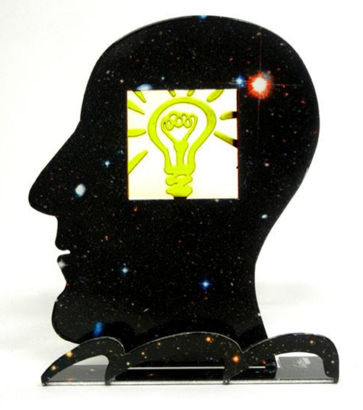 David Gerstein- Free Standing Sculpture "Head What An Idea"