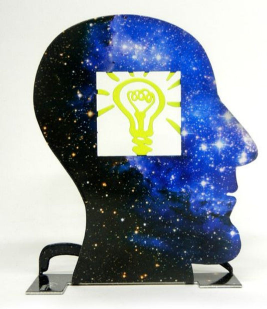 David Gerstein- Free Standing Sculpture "Head What An Idea"