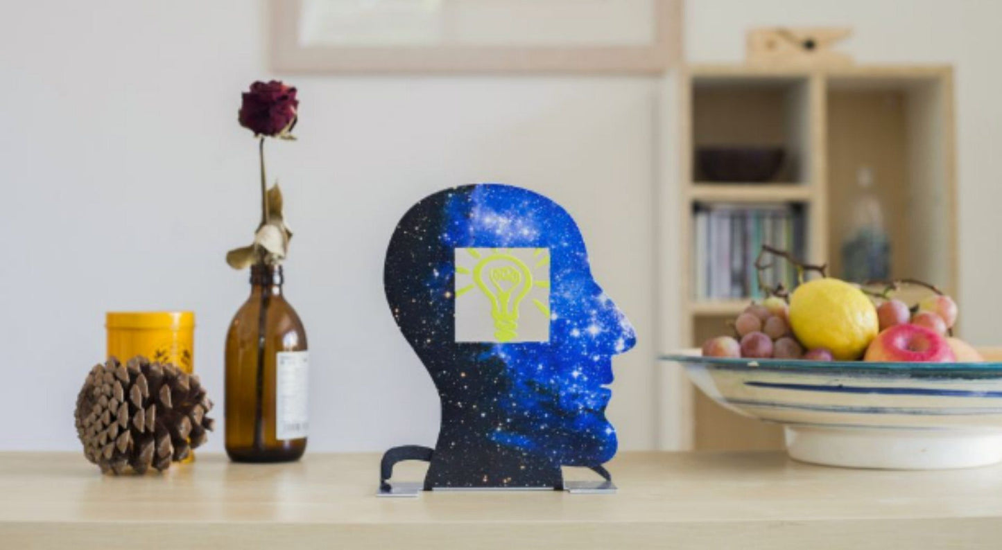 David Gerstein- Free Standing Sculpture "Head What An Idea"