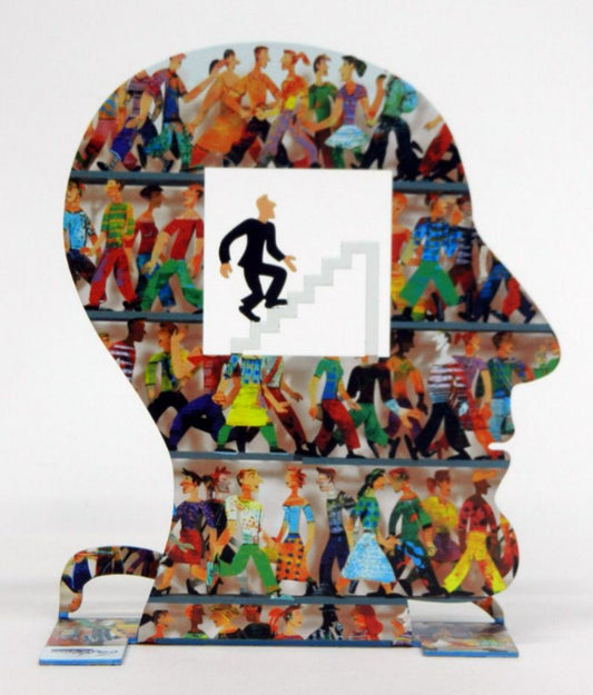 David Gerstein- Free Standing Sculpture "Head to the top"