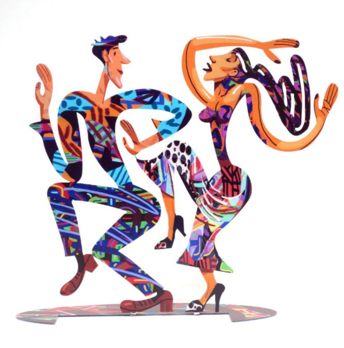 David Gerstein- Free Standing Sculpture "Dancers"