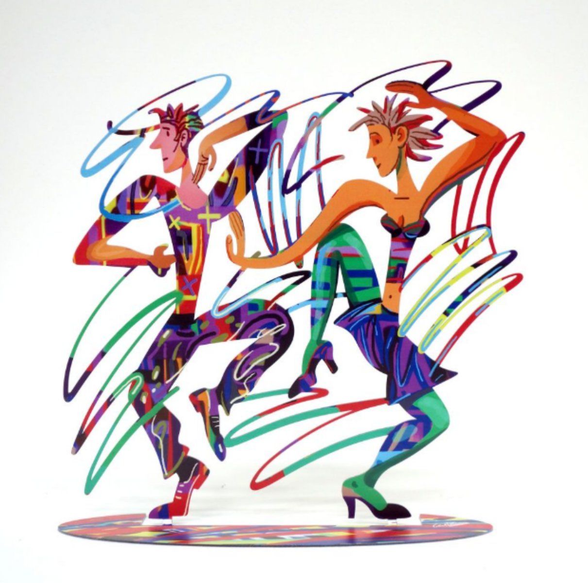 David Gerstein- Free Standing Sculpture "Twisters"