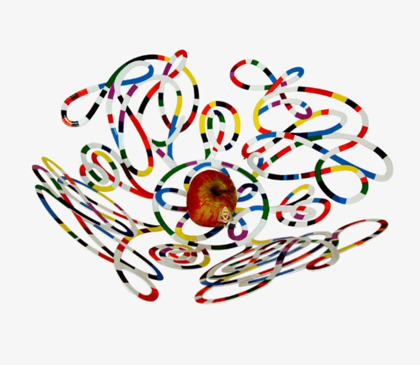 David Gerstein- Free Standing Sculpture (Fruit Bowl) "Doodle Bowl"