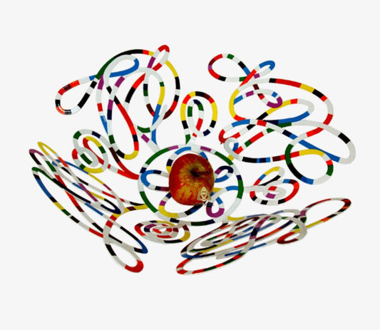 David Gerstein- Free Standing Sculpture (Fruit Bowl) "Doodle Bowl"