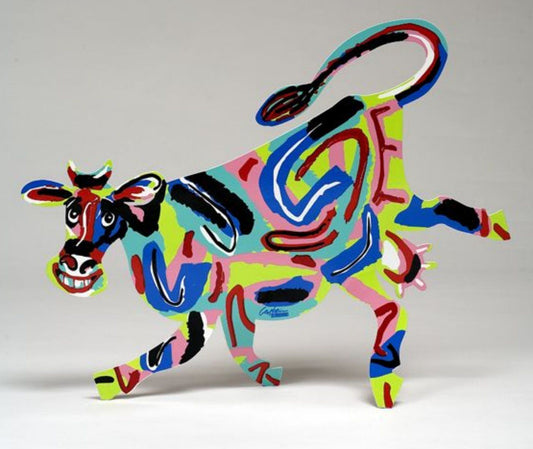 David Gerstein- Free Standing Sculpture "Elza Cow"