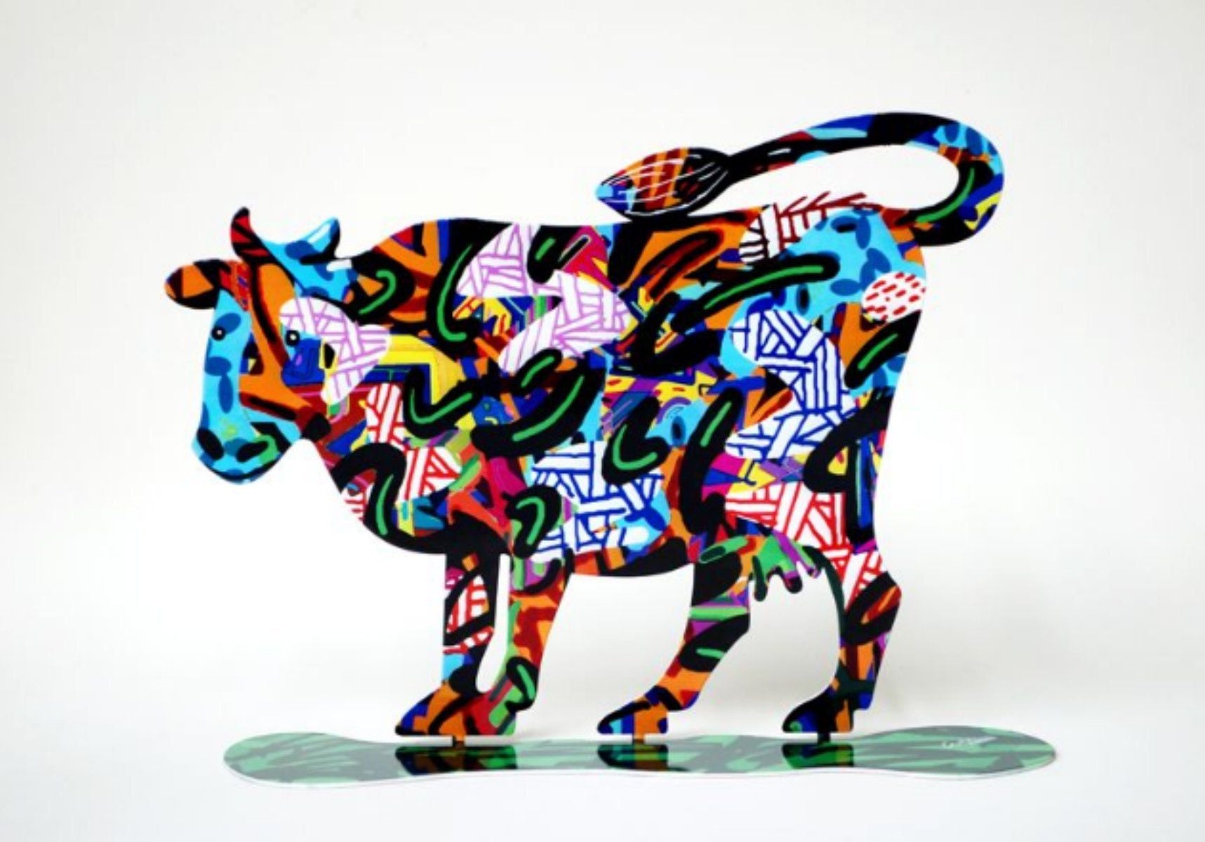 David Gerstein- Free Standing Sculpture "Shalva Cow"