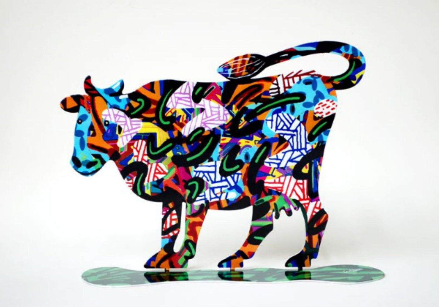 David Gerstein- Free Standing Sculpture "Shalva Cow"