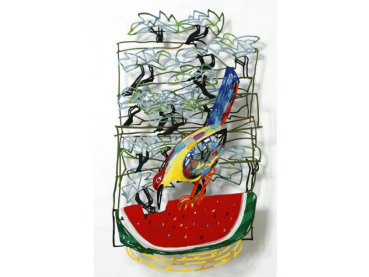 David Gerstein- Mixed Media Cutout Aluminum "Dessert"