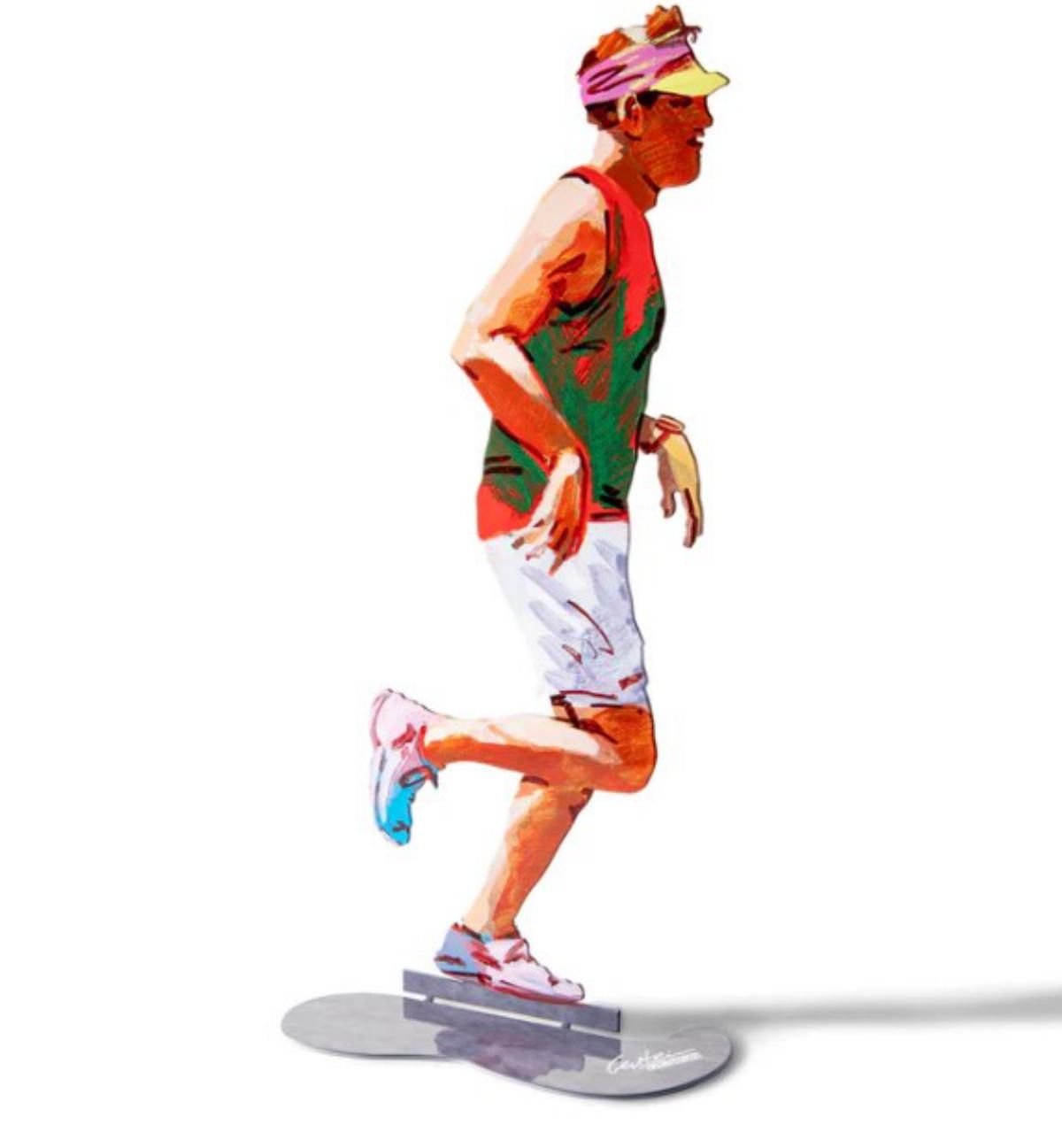 David Gerstein- Free Standing Sculpture "JOGGER IN THE PARK"