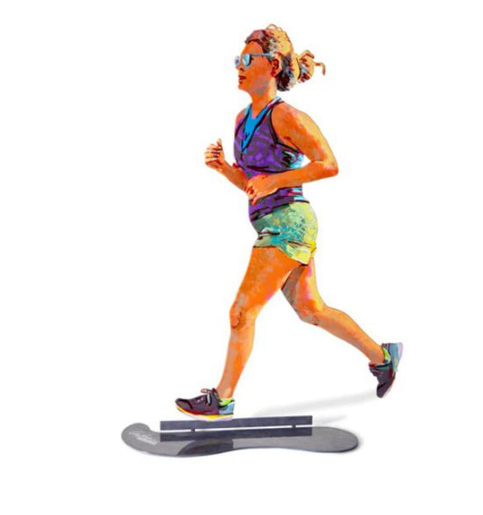 David Gerstein- Free Standing Sculpture "LADY RUNNER"