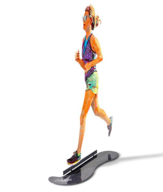 David Gerstein- Free Standing Sculpture "LADY RUNNER"