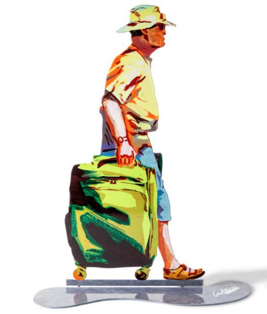David Gerstein- Free Standing Sculpture "TOURIST"