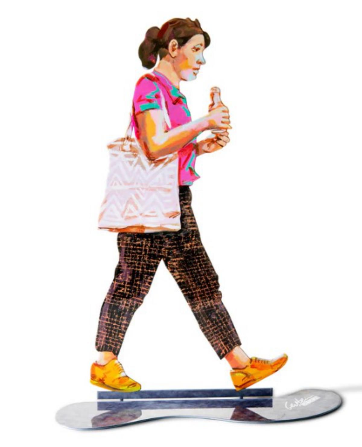 David Gerstein- Free Standing Sculpture "WATER DRINKER"