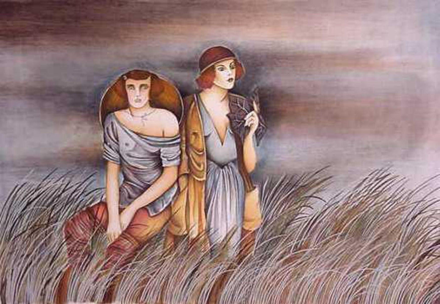 Haya Ran- Original Serigraph "Expectation"