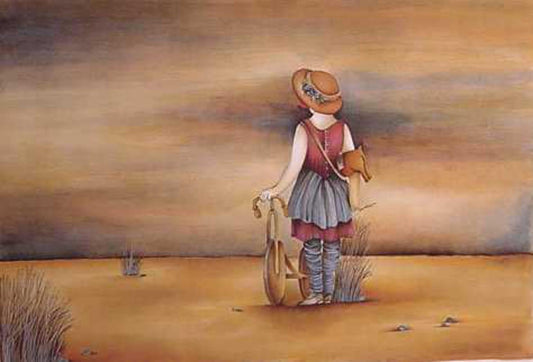 Haya Ran- Original Serigraph "Our Lost Childhood Days"